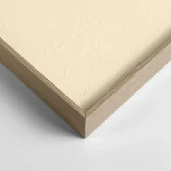 Schilderij 3D Art Terrace - sand - 70 x 50cm - Beige