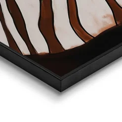 Schilderij Dansende dame - 70 x 50cm - Bruin