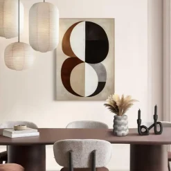 Schilderij Earth Essence - 70 x 50cm - Bruin