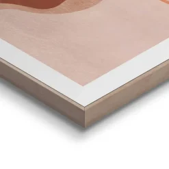 Schilderij Earth Flowers - 70 x 50cm - Bruin