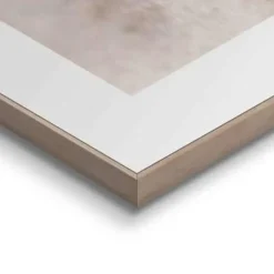 Schilderij Handen in het zand - 70 x 50cm - Beige