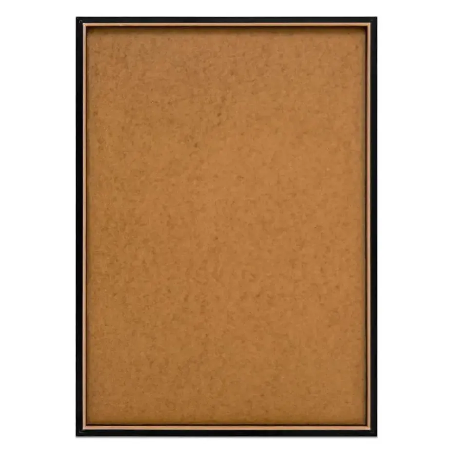 Schilderij Meisje met de ballon - 70 x 50cm - Zwart-Wit