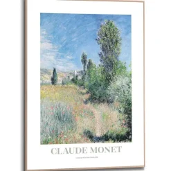 Schilderij Monet - landscape in Ile Saint-Martin - 70 x 50cm
