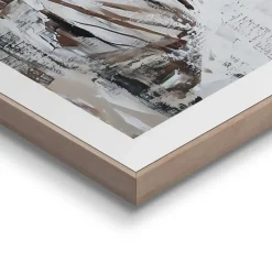 Schilderij Morning Reading - 70 x 50cm - Bruin