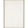 Schilderij Organic off-white MDF - 70x50 cm