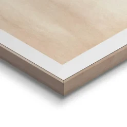 Schilderij Pebble Play - 70 x 50cm - Bruin