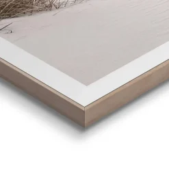 Schilderij Strand Horizon - 50 x 50cm - Beige