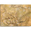 Schilderij Van Gogh - almondblossom - 50 x 70cm - Goudkleurig