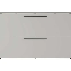 Schoenenkast Jonas 140cm met twee deuren - kasjmier beige