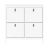 Schoenenkast Madeira - wit - 103x102x25 cm