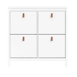 Schoenenkast Madeira - wit - 103x102x25 cm