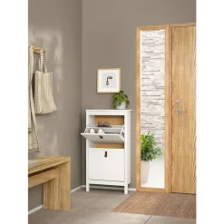 Schoenenkast Madeira - wit - 102,9x53,8x24,6 cm