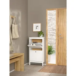 Schoenenkast Madeira - wit - 102,9x53,8x24,6 cm