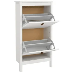 Schoenenkast Madeira - wit - 102,9x53,8x24,6 cm