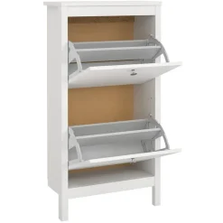 Schoenenkast Madeira - wit - 102,9x53,8x24,6 cm