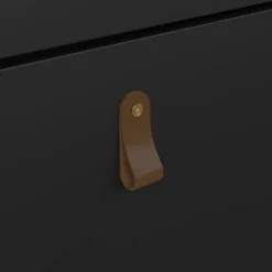 Schoenenkast Madeira - zwart - 102,9x53,8x24,6 cm