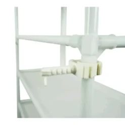 Schoenenrek voor 50 paar - Wit - 10 etages