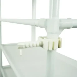 Schoenenrek voor 20 paar - Wit - 10 etages