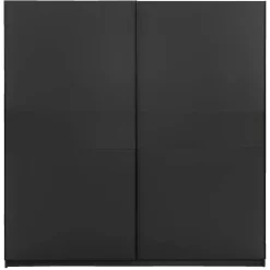 Schuifdeurkast Genua - antraciet - 204x200x60 cm