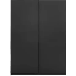 Schuifdeurkast Genua - antraciet - 204x150x60 cm