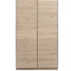 Schuifdeurkast Genua - eikenkleur - 204x122x60 cm
