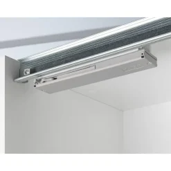 Schuifdeurkast Genua - wit - 204x150x60 cm