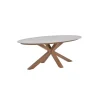 Scotland tafel - 230x115 cm - light teaklook - Centostone Napoli sand