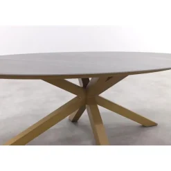 Scotland tafel - 230x115 cm - light teaklook - Centostone Napoli sand