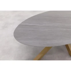 Scotland tafel - 230x115 cm - light teaklook - Centostone Napoli sand