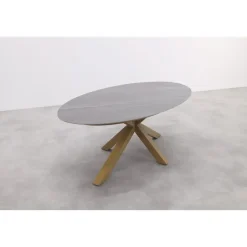 Scotland tafel - 230x115 cm - light teaklook - Centostone Napoli sand