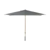 4-Seasons Outdoor Azzurro stokparasol 200 x 300 cm - Woodlook/charcoal
