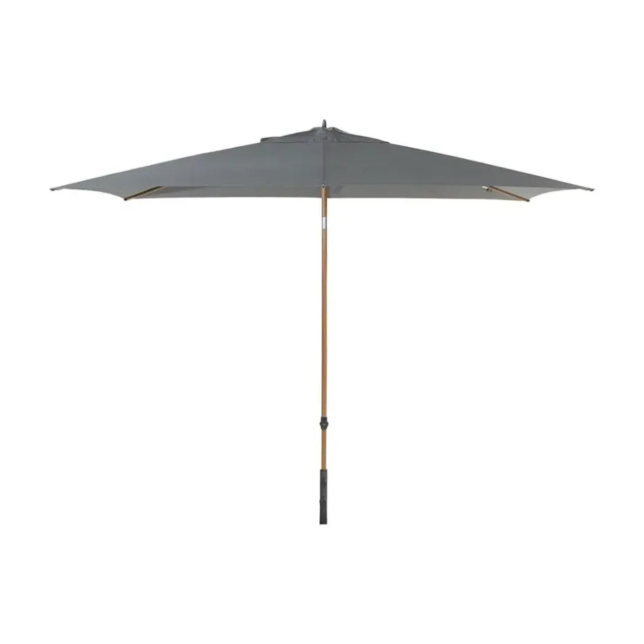 4-Seasons Outdoor Azzurro stokparasol 200 x 300 cm - Woodlook/charcoal