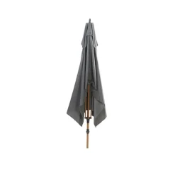 4-Seasons Outdoor Azzurro stokparasol 200 x 300 cm - Woodlook/charcoal