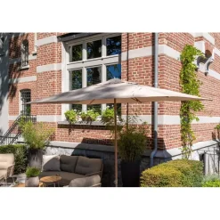 4-Seasons Outdoor Azzurro stokparasol 300 cm - Woodlook/Sand