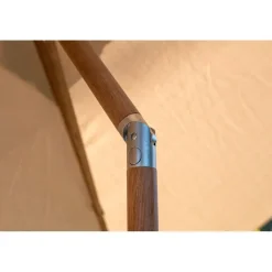 4-Seasons Outdoor Azzurro stokparasol 300 cm - Woodlook/Sand