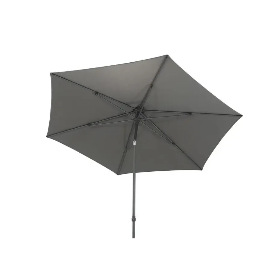 4-Seasons stokparasol Azzurro 300 cm - Charcoal