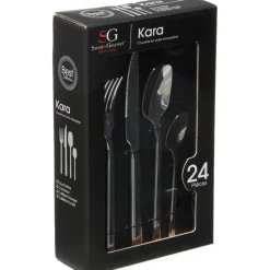 Secret de Gourmet Bestekset Kara - 24-delig - RVS