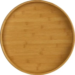 Secret de Gourmet Dienblad - bamboe - bruin - met handvaten -40cm