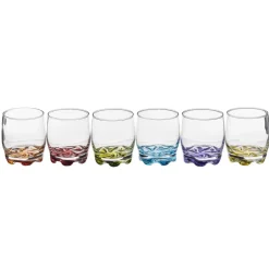 Secret de Gourmet Drinkglazen - 6x - waterglazen - 310 ml - mix
