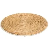 Secret de Gourmet Placemat - zeegras naturel - rond - 35 cm