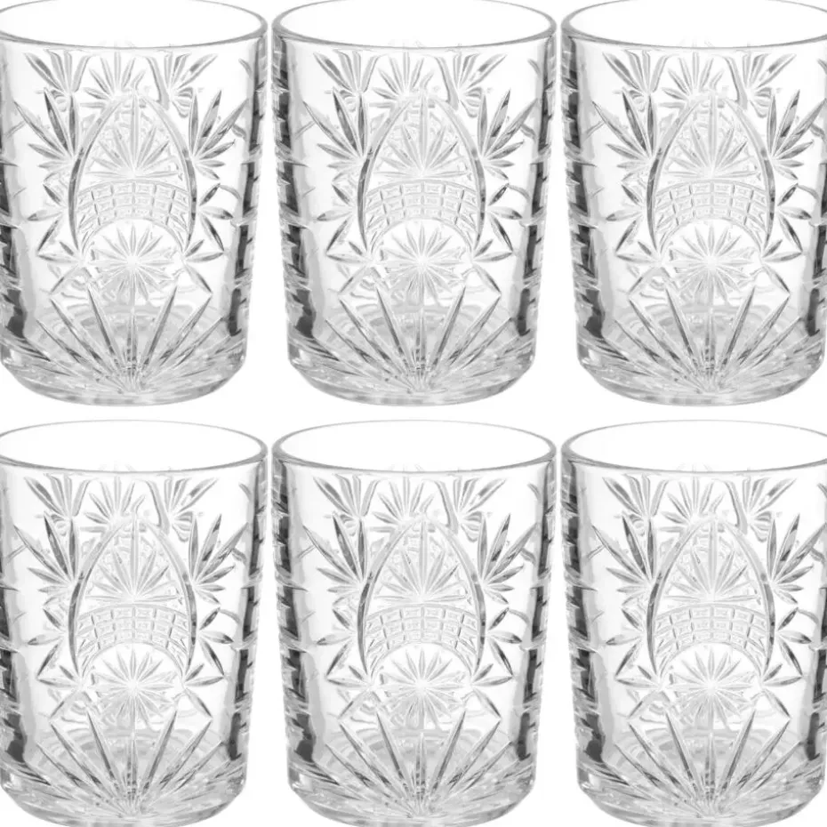 Secret de Gourmet Water/sap glazen - 6x st - 350 ml - Ayla