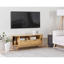 SELAH - TV-meubel - Lichthout - MDF