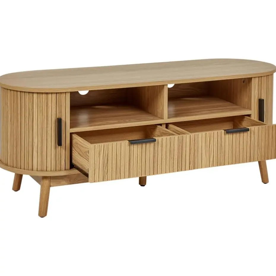 SELAH - TV-meubel - Lichthout - MDF