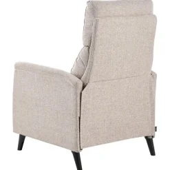 SELVIK - Relaxfauteuil - Taupe - Stof