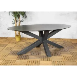 Sens-Line - Atalanta Tuintafel Ovaal 200x100cm - Keramiek