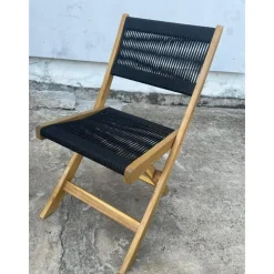 SenS-Line - Lanzarote Bistroset - Zwart en Bruin - 3-delig