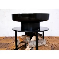 Sens-Line - Mila bbq firepit - 56x56x65cm - Zwart