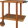 Sens-Line - Toby Tuin Trolley - 76x50x77 - Acaciahout