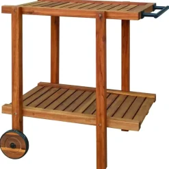 Sens-Line - Toby Tuin Trolley - 76x50x77 - Acaciahout