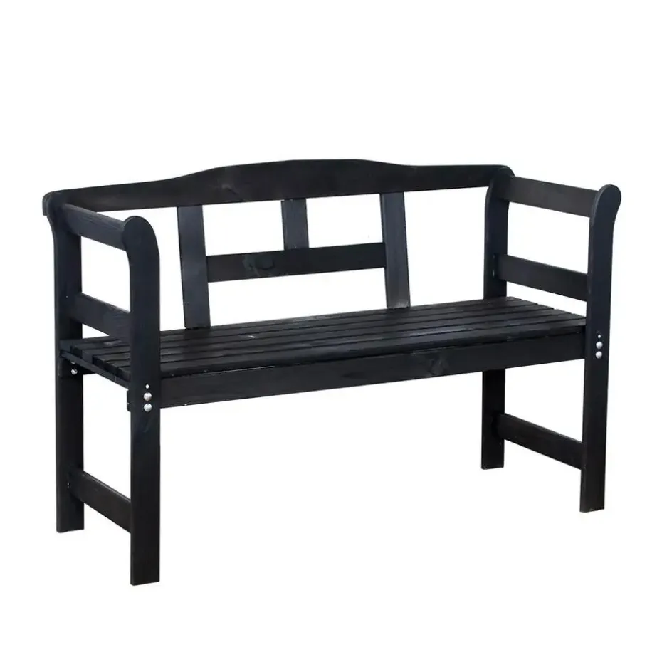 SenS-Line Friesen tuinbank - Hout - Zwart